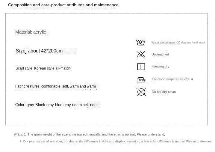 Warmer gestrickter Herrenschal für kalte Wintertage