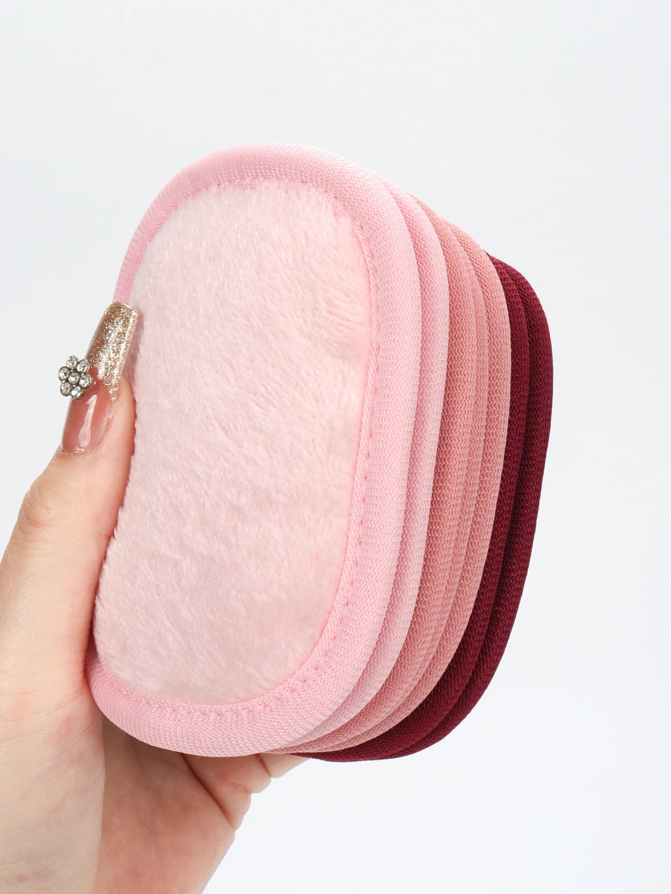 Wiederverwendbare Make up Entferner Tücher mit Farbverlauf 7 Stück