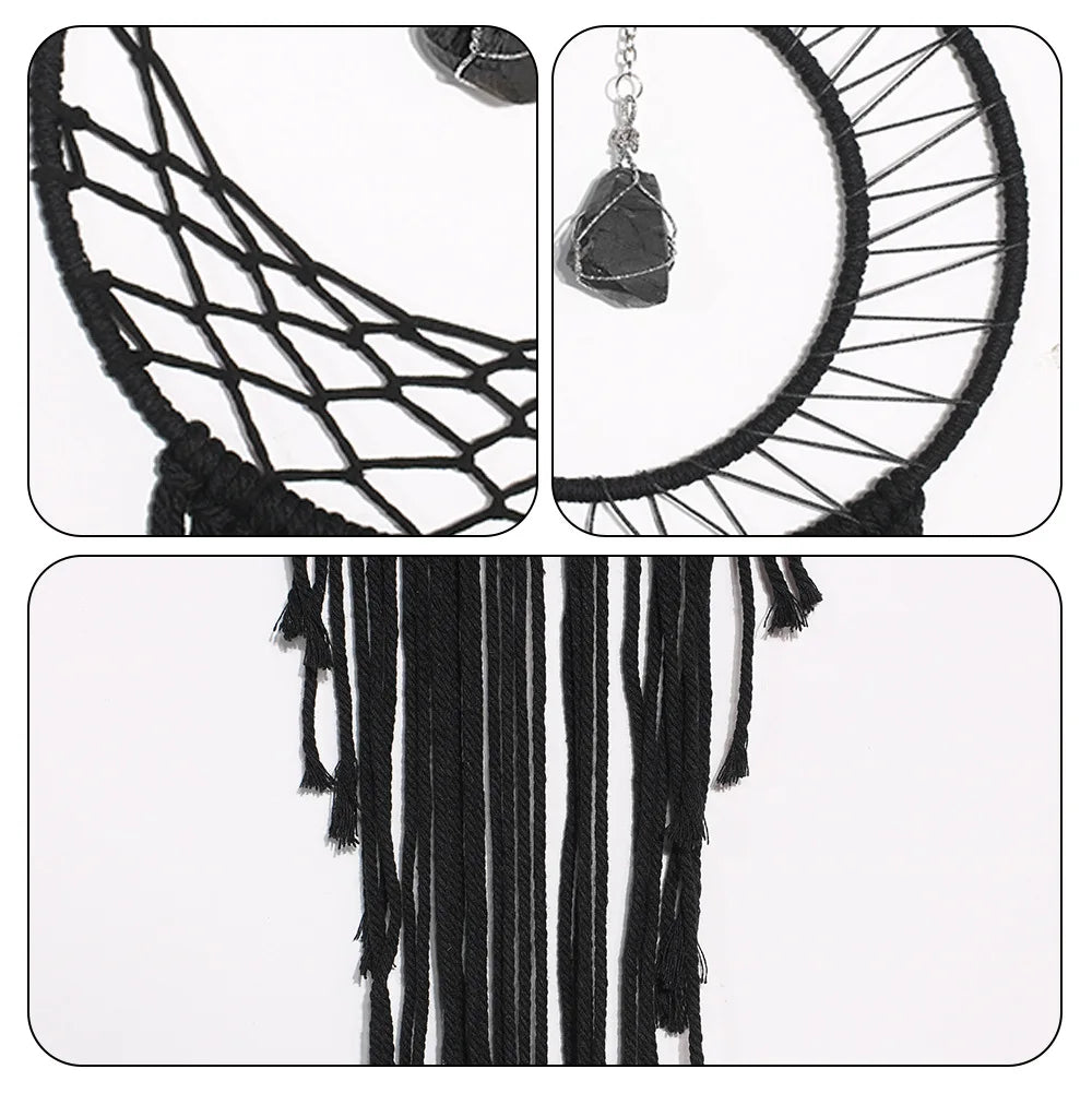 Baum des Lebens Traumfaenger Makramee Boho Wandbehang fuer Zuhaus