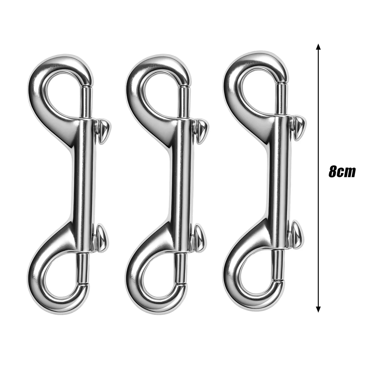 Robuste Doppelseitige Karabinerhaken f&uuml;r Outdoor und Haushal