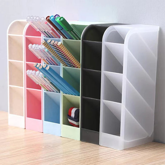 Schreibtisch Organizer Stifthalter Kosmetik Halterung matt schräg Design Büro