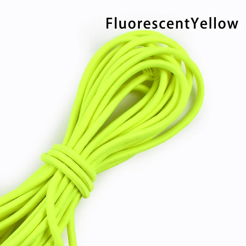 Flexibles 4mm Gummiband für DIY Kleidung, Haarbänder, Nähen