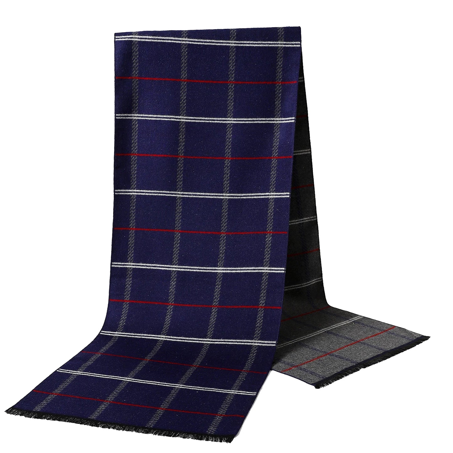 Damen Schal mit Plaid Muster winddicht für alle Jahreszeiten