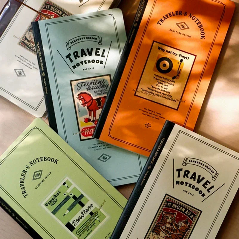 Notizbuch Ersatzkern Standard Blanko Quadratisch für Reise und Alltag