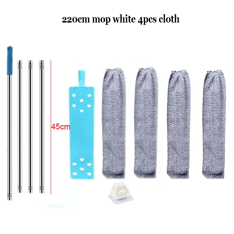 Teleskop-Besen mit langem Griff Mikrofaser Staubwischer für Jalousien