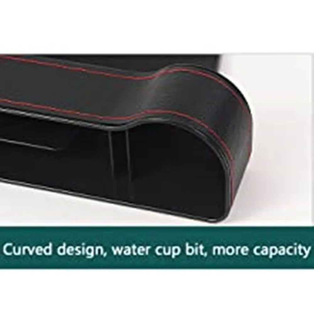 Sitzspalt-Aufbewahrungsbox PU-Leder | Universal Organizer Auto