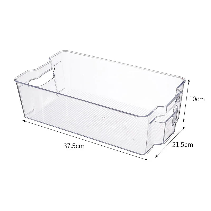 Transparente Kühlschrankbox – Robuste PET Aufbewahrung für Obst - Gemüse
