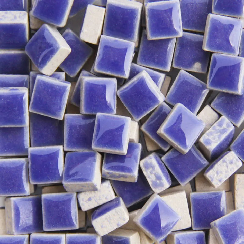 100g Keramik Mosaikfliesen Bastelset – Bunte DIY Wanddekoration