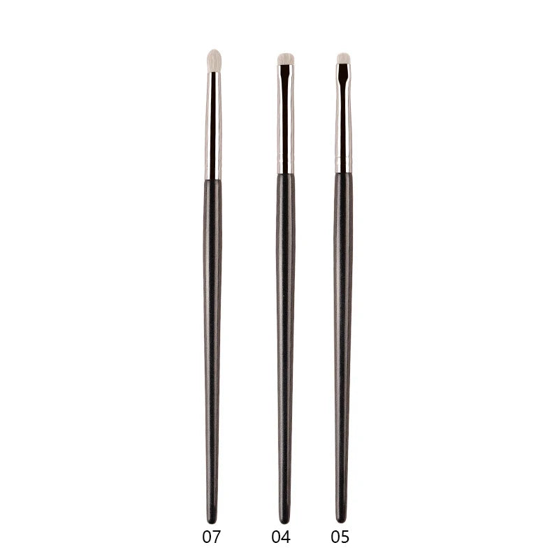 Ponyhaar Präzisionspinsel für Lidschatten Eyeliner Lippen - Exaktes Make-up