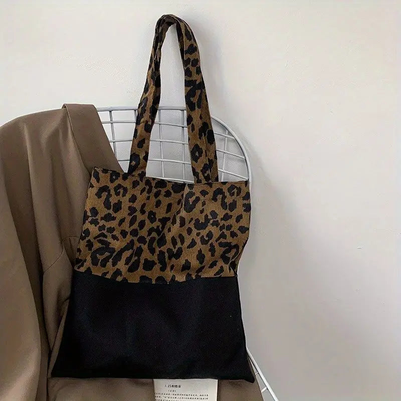 Modische und langlebige Canvas Schultertasche mit Tiermustern