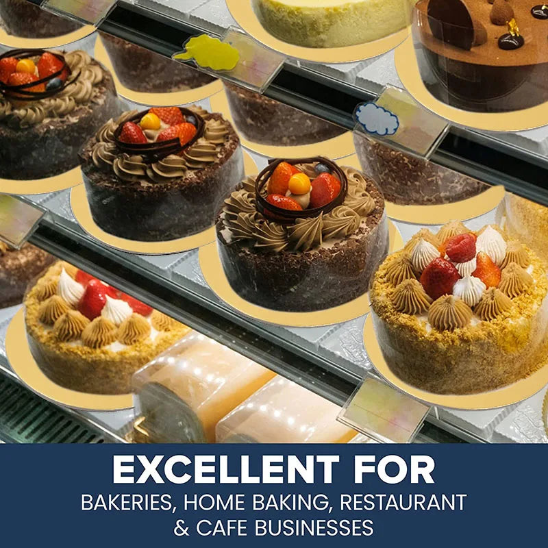 Runde Kuchenbretter Set 10-26 cm Einweg Papier Kuchen Basis für Party