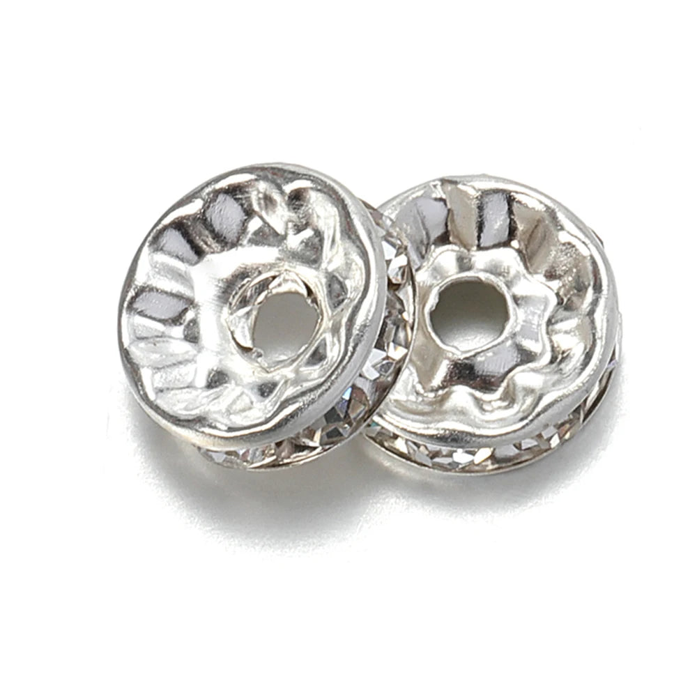 Dekorative Kristall Strass Perlen für DIY Schmuck