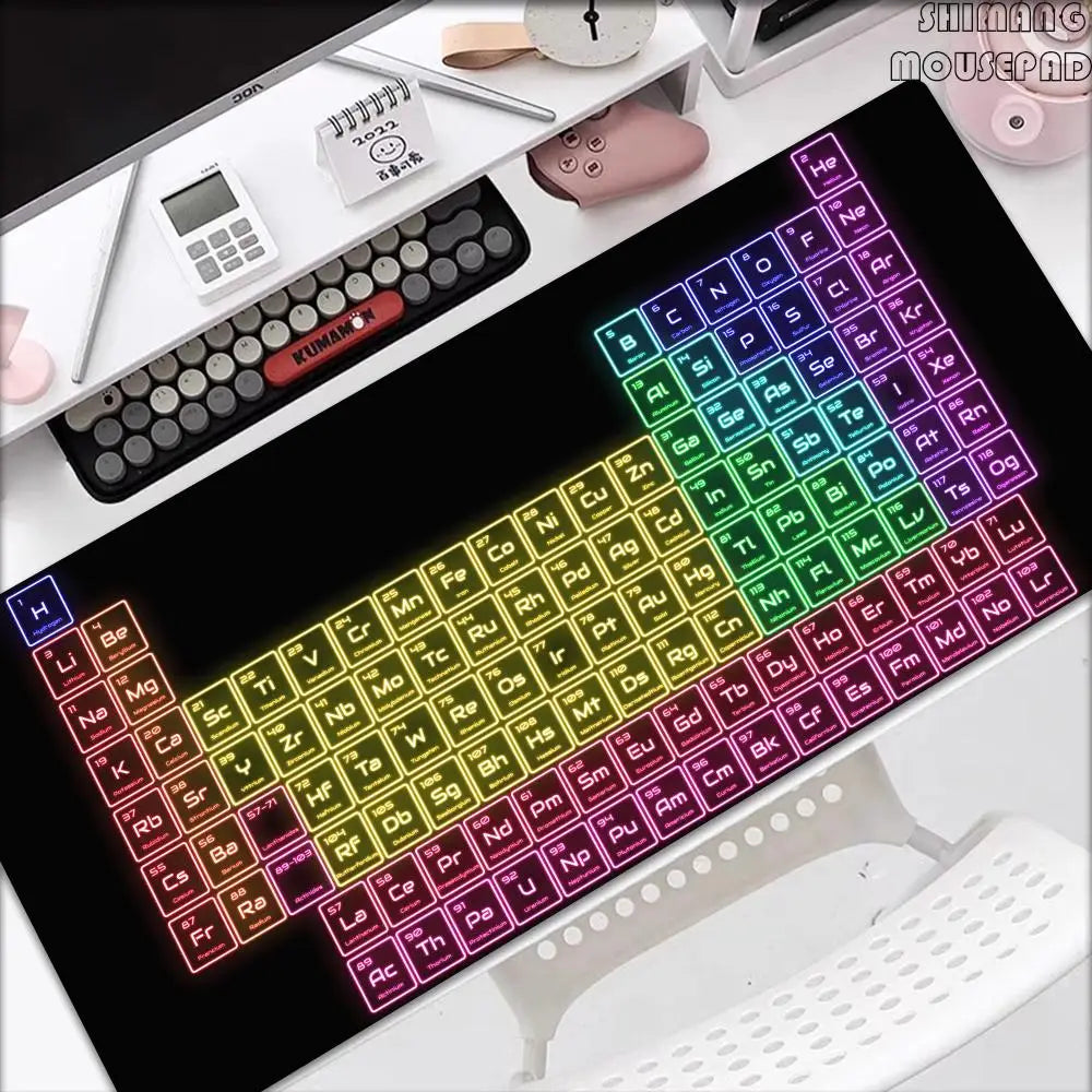 Periodensystem Elemente Mauspad XXL Gaming Zubehör-Yabubest - Home & More