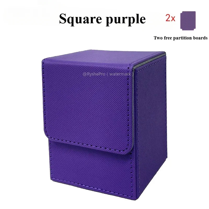 Robuste Deckbox für über 100 Sammelkarten sichere Aufbewahrung