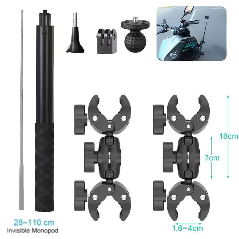 Vielseitiges Sport Kamera Zubehör Kit aus Aluminium