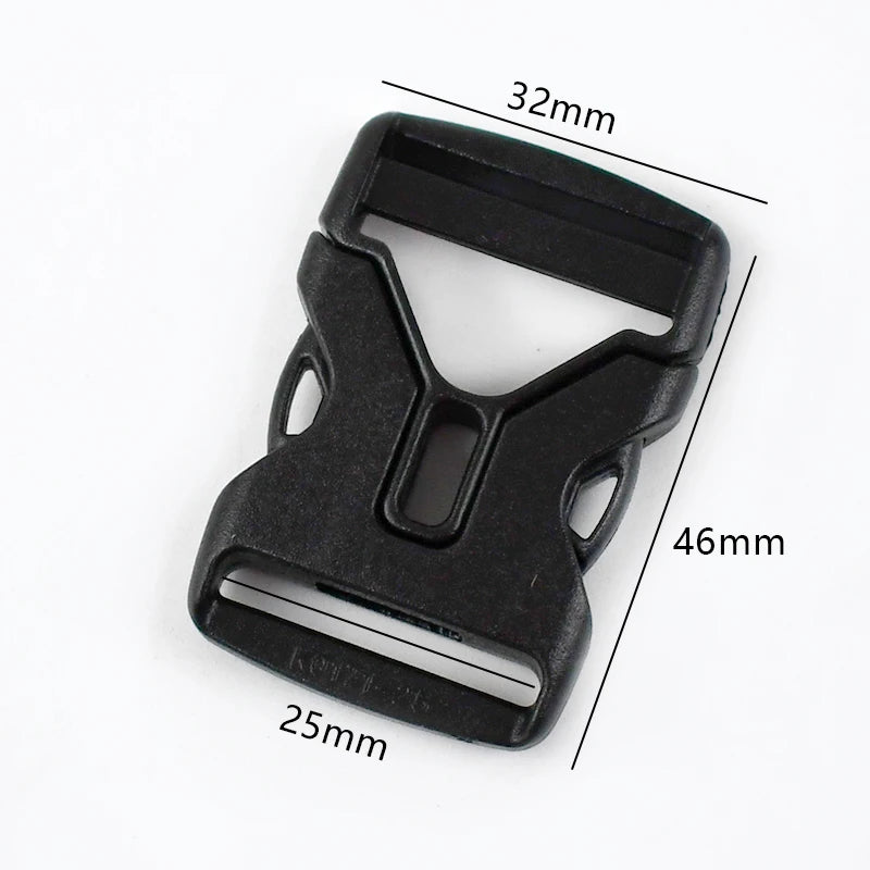 Kunststoff Entriegelungsschnallen 20-50mm für Rucksack, Gürtel, DIY