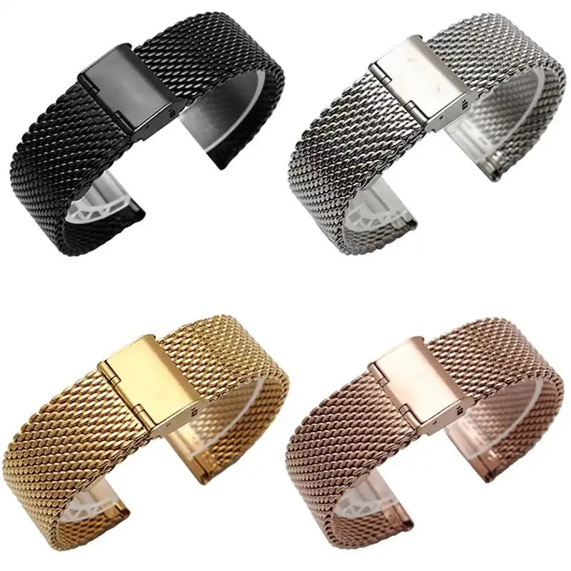 Edelstahl Milanese Armband: Eleganz für Ihre Uhr