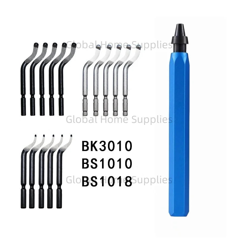 Metall Entgratungswerkzeug Set mit 15 HSS Klingen für präzises Entgraten