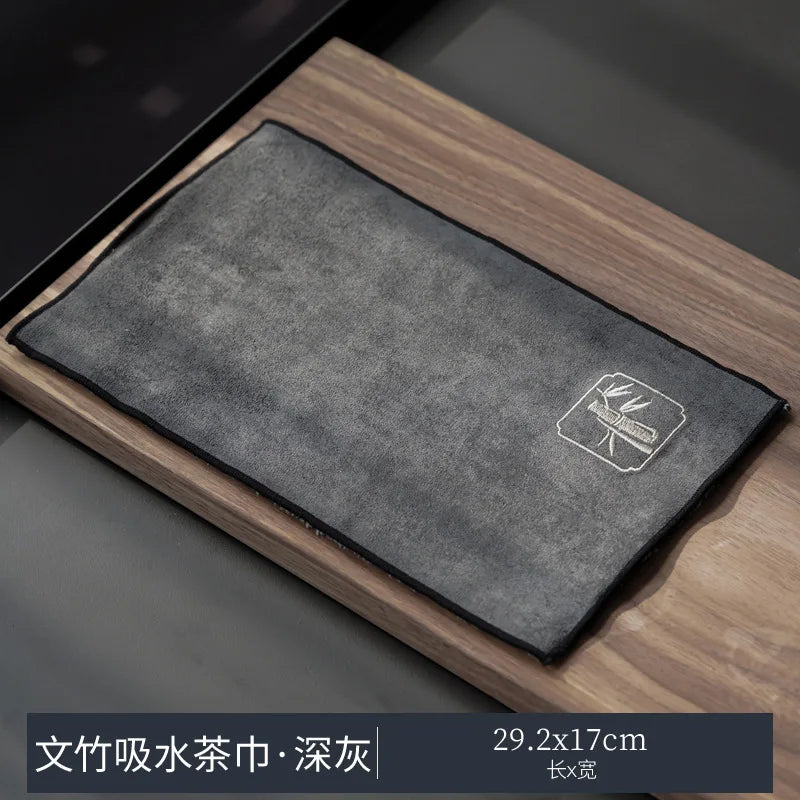 Verdicktes Geschirrtuch aus Baumwolle und Leinen für Küche und Teetisch-Yabubestshop