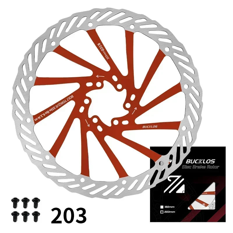Fahrrad Bremsscheibe 160 180 203mm MTB Rennrad Hydraulisch Wärmeableitung