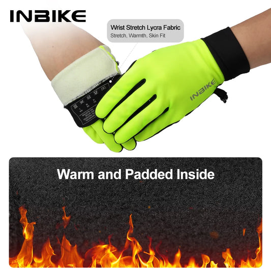 Winddichte wasserdichte Winterhandschuhe mit Touchscreen und Fleece