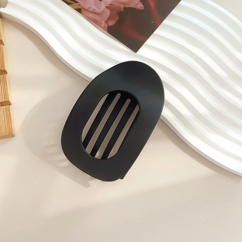 Stylische Haarklammer Leopardenmuster matt für einfachen Halt