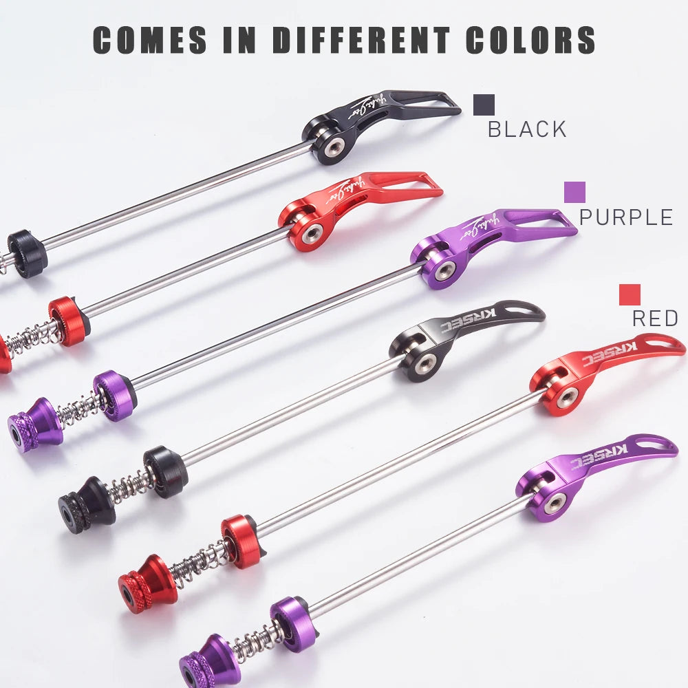 KRSEC Fahrrad Schnellspanner Bolzen für Rennrad & Mountainbike-Yabubest - Home & More