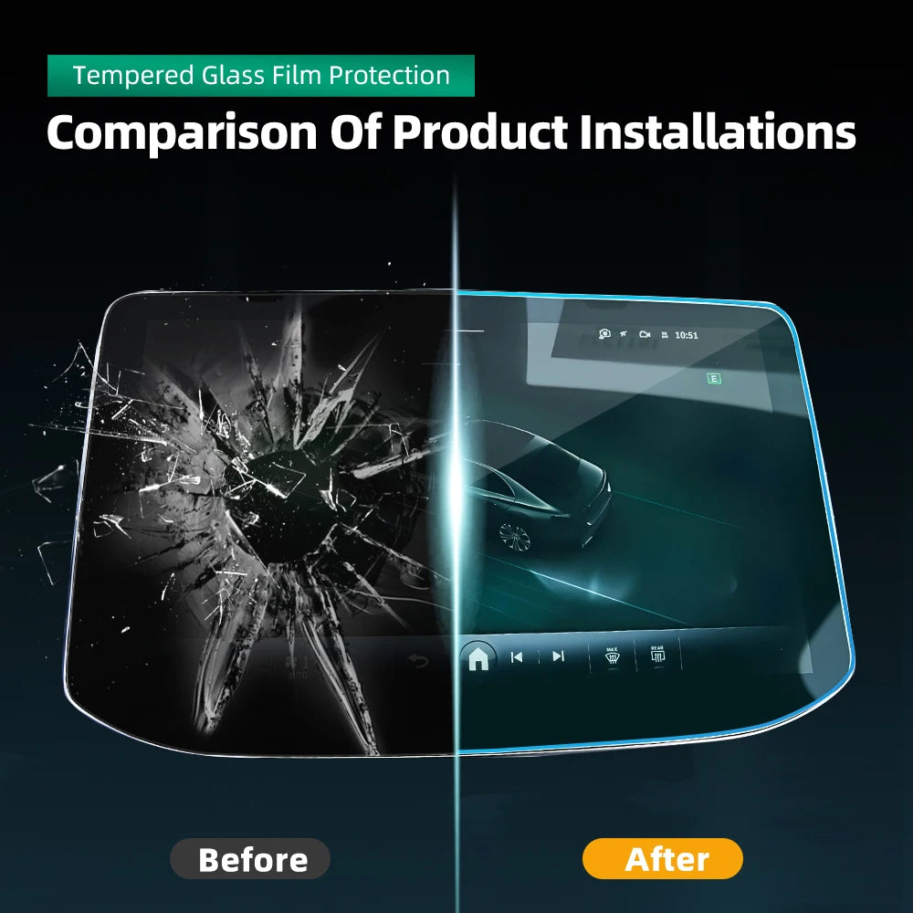 Hochwertiger Displayschutz für Mercedes-Benz E-Klasse W214