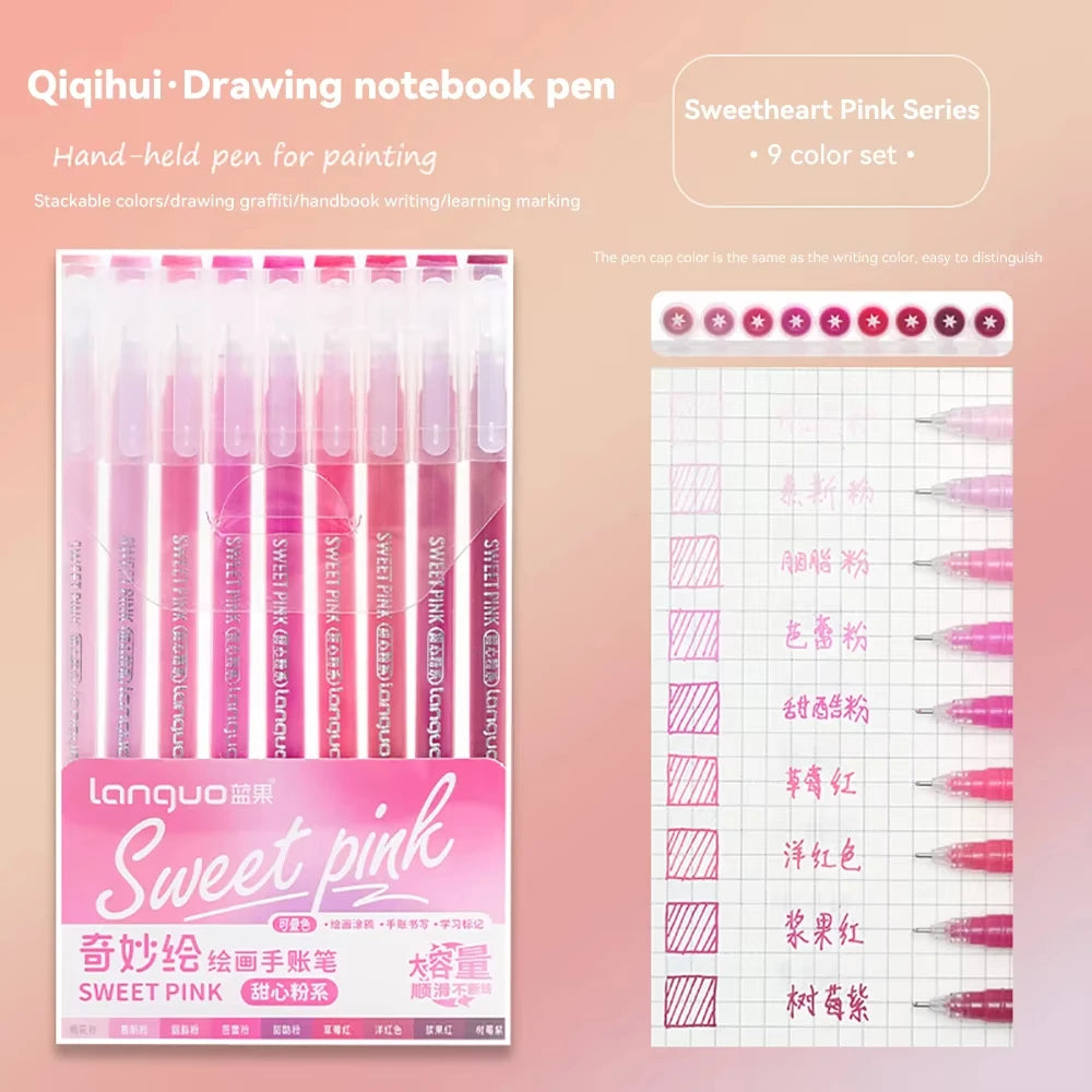 Gelstift Set 27-207 Farben – Zeichenstifte für Schule & Kreatives-Yabubest - Home & More