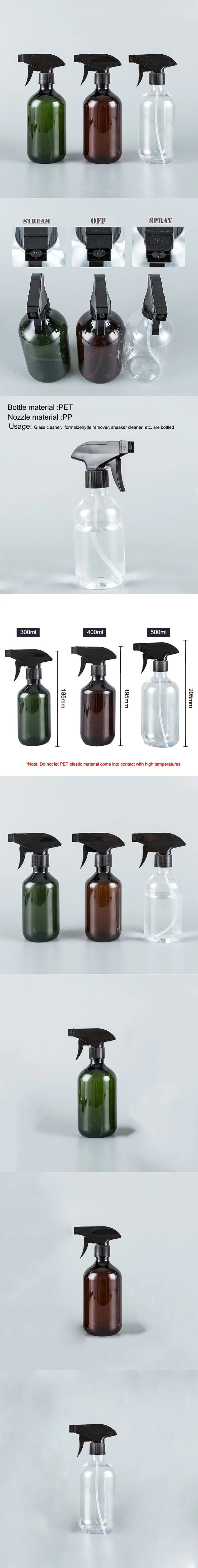 Nachfüllbare Spray Flasche für Haarpflege - 300 ml und 500 ml-Yabubest - Home & More