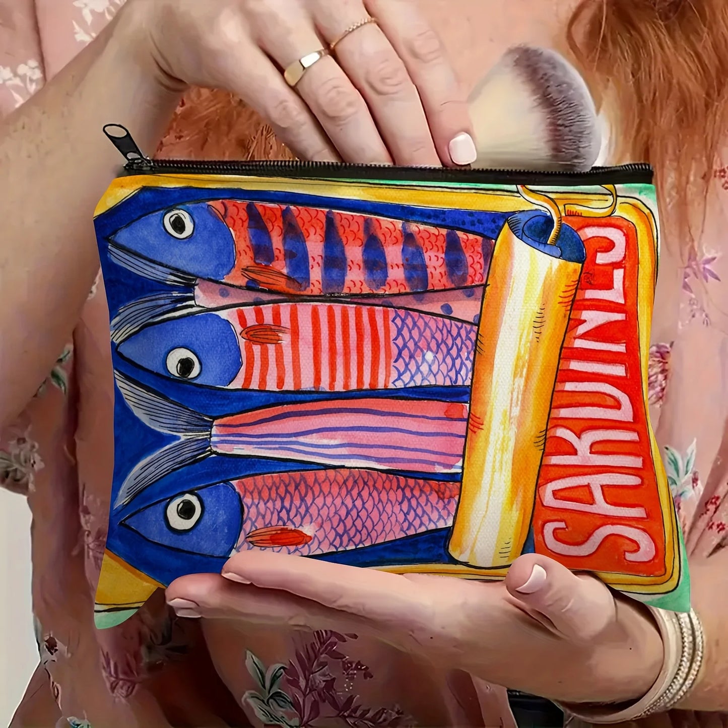 Robuste lichtbeständige Make-up Tasche mit Reißverschluss Reise Organizer-Yabubestshop