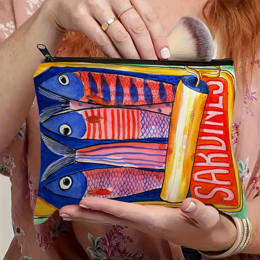 Robuste lichtbeständige Make-up Tasche mit Reißverschluss Reise Organizer-Yabubestshop