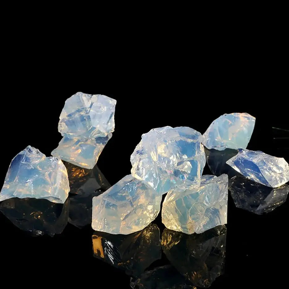 Natürliche Opal Roh Steine Quarz Kristalle Mineralien Proben Set