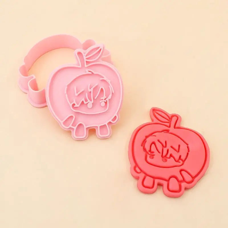 Keksform mit Anime Rändelwerkzeug für kreative Kekse