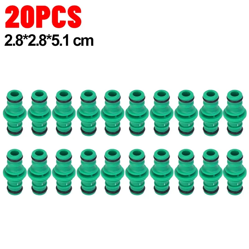 Schneller Kunststoff Extender für Gartenschläuche ½, ¾ - 1 – 5er Set
