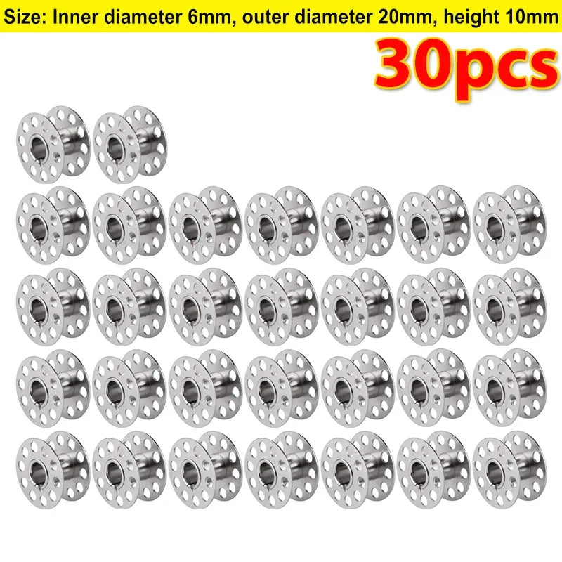 Edelstahl Nähmaschinen Spulen Set für Faden Wicklung – Varianten Verfügbar