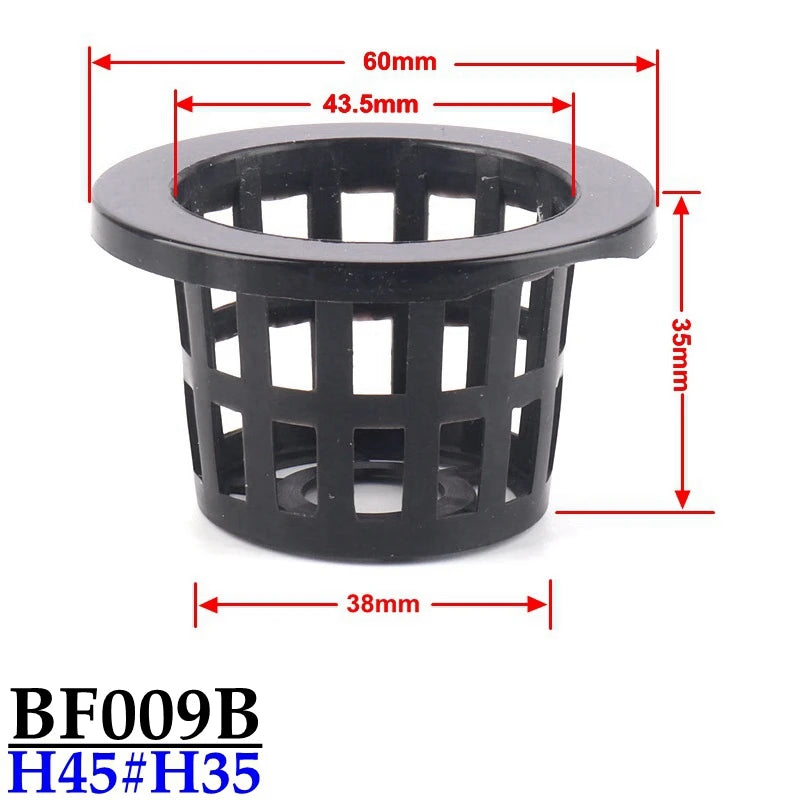 10 Stück Hydrokultur Pflanzkörbe aus Kunststoff für Gewächshaus und Gemüse