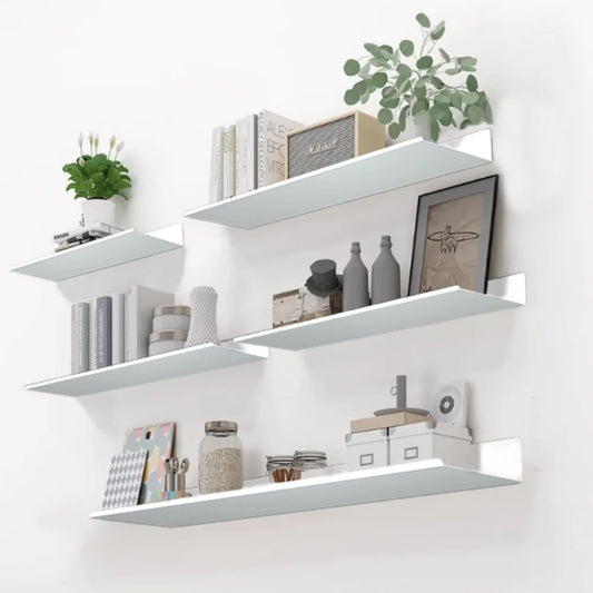 Platzsparendes schwebendes Wandregal aus Aluminiumlegierung