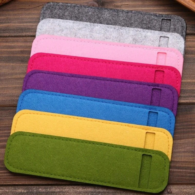 2 Stück Filz Stifttasche Mini Füllfederhalterhülle Bleistiftbeutel Geschenk