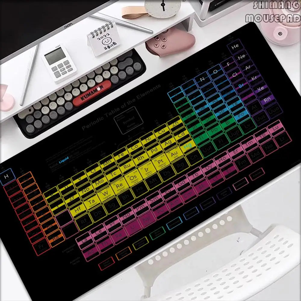Periodensystem Elemente Mauspad XXL Gaming Zubehör-Yabubest - Home & More