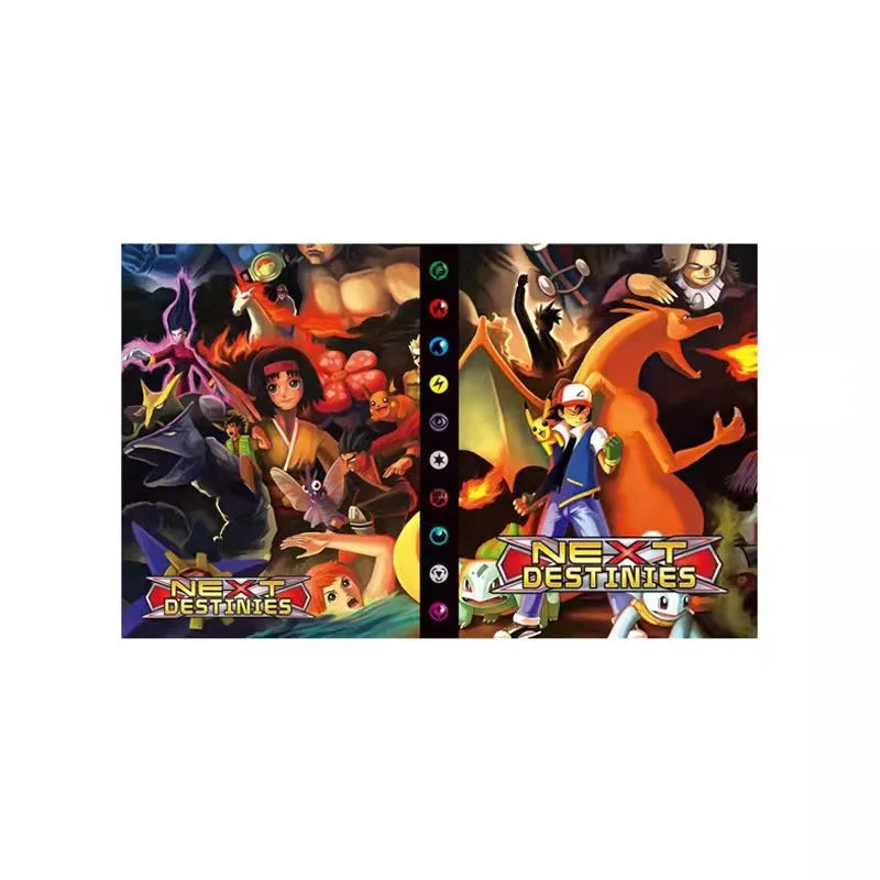 240 Stücke Kartenalbum mit Sammler-Ordner für Spielkarten Kinder Geschenk