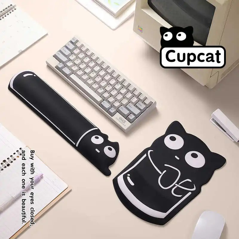 Ergonomische Mauspad Handgelenkauflage Memory Schaum Silikon