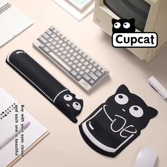 Ergonomische Mauspad Handgelenkauflage Memory Schaum Silikon