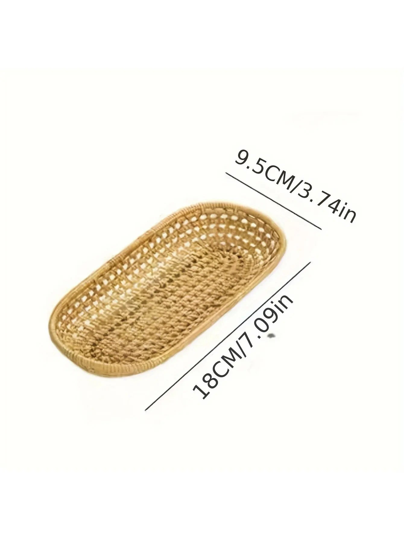 Mini Rattan Korb im japanischen Stil für Haushalt und Servieren