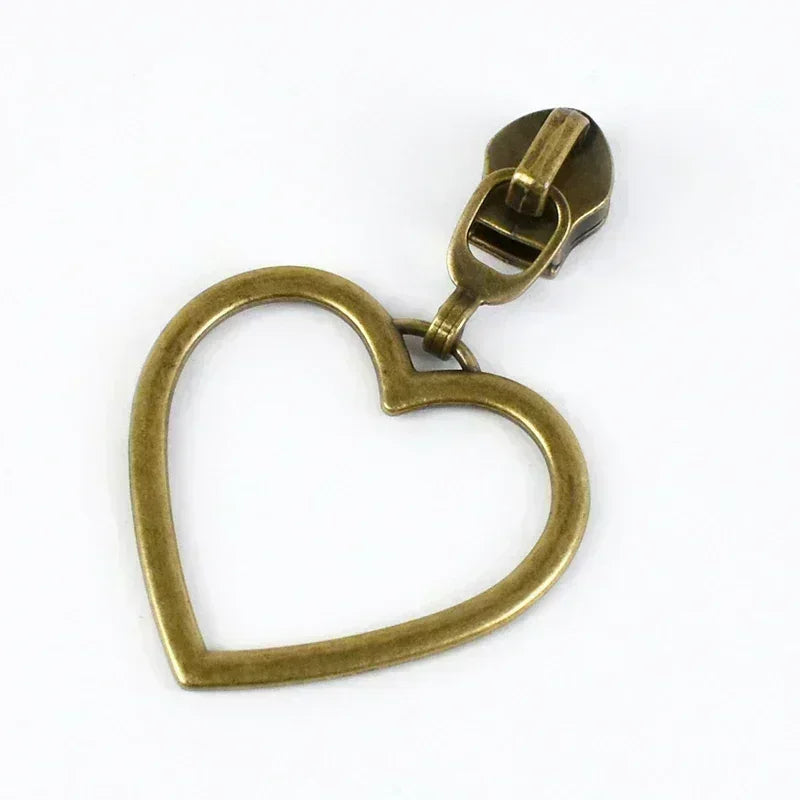 Bronze Reißverschlussschieber für Nylonreißverschlüsse, 5-20 Stück-Yabubest - Home & More