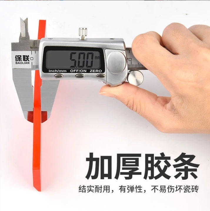 Multifunktionaler Kunststoff Schaber für Fliesen und Auto