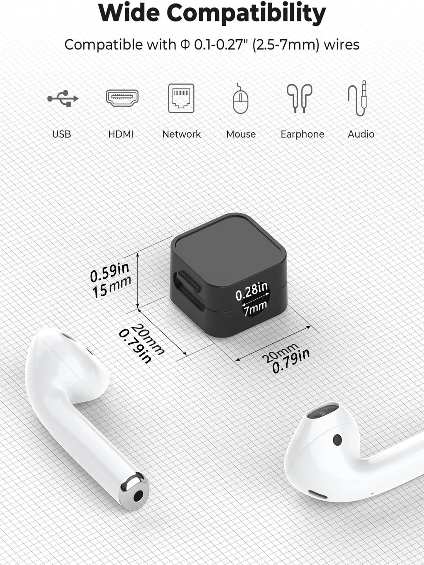 Starke Kabelklemmen Verstellbarer Kabelhalter Selbstklebender Organizer