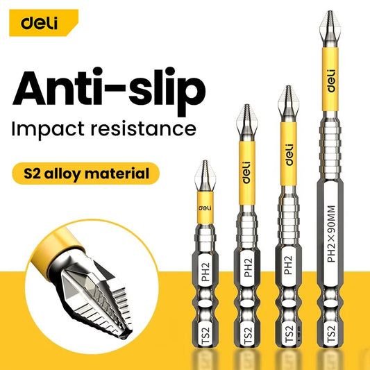 Rutschfeste PH2 Magnetische Kreuzschraubendreher Bits Bohrer für Werkzeuge