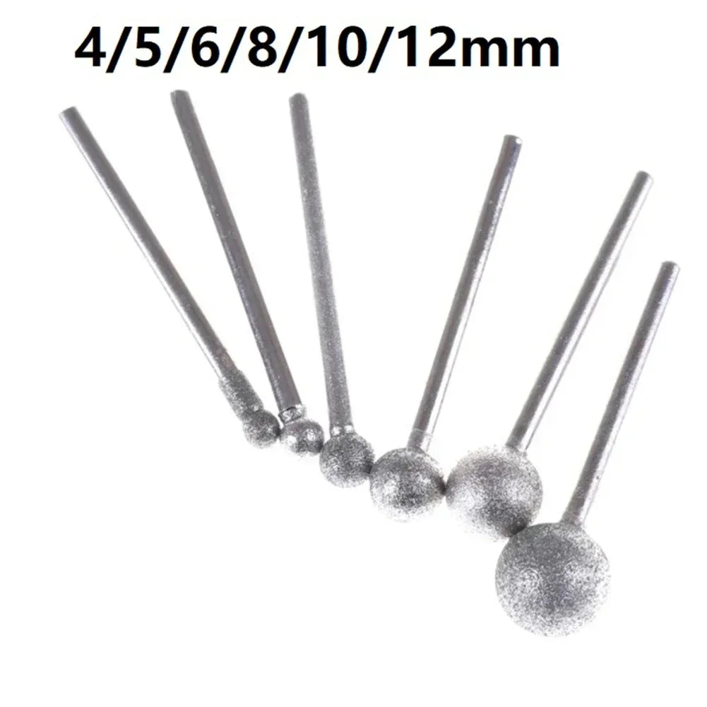 Diamant Schleifscheiben Set mit 6 Teilen für präzises Gravieren und Bohren