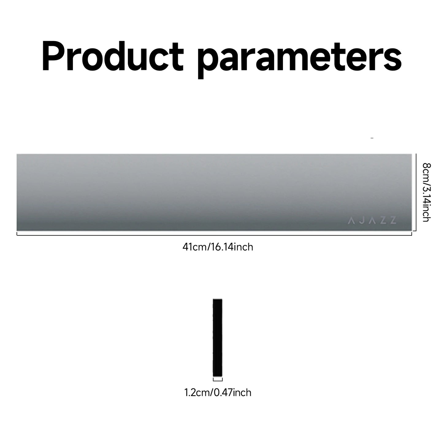 Mechanische Tastatur mit Farbverlauf und Memory-Schaum Handauflage Büro